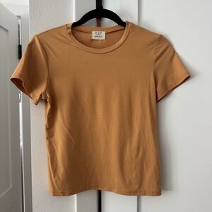 Mustard yellow Short Sleeve T-Shirt
